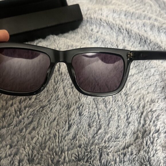 Karen Walker Deep Freeze Black Sunglasses - Celeb Fav mid 2000s Bella Hadid 2016 main image 4